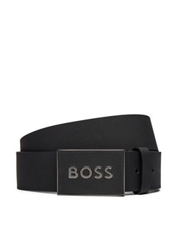 Boss Pasek Męski Icon S1 50471333 Czarny ze sklepu MODIVO w kategorii Paski męskie - zdjęcie 185541071