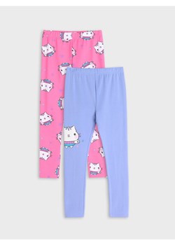 Sinsay - Legginsy 2 pack Gabby's Dollhouse - fioletowy ze sklepu Sinsay w kategorii Spodnie dziewczęce - zdjęcie 185542572