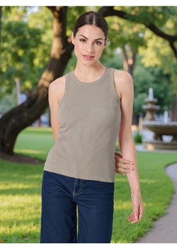 Sinsay - Tank top - beżowy ze sklepu Sinsay w kategorii Bluzki damskie - zdjęcie 185542584