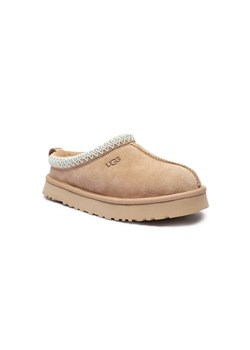 UGG Skórzane obuwie domowe TAZZ | z dodatkiem wełny ze sklepu Gomez Fashion Store w kategorii Kapcie dziecięce - zdjęcie 185542683