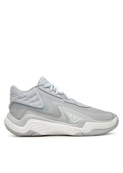 Buty do koszykówki Under Armour UA Spawn 7 Mid 6000753 Szary ze sklepu eobuwie.pl w kategorii Buty sportowe męskie - zdjęcie 185544160