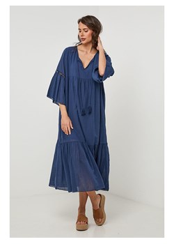Lin Passion Sukienka w kolorze granatowym ze sklepu Limango Polska w kategorii Sukienki - zdjęcie 185545061