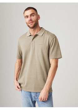 Levi&apos;s Koszulka polo w kolorze beżowym ze sklepu Limango Polska w kategorii T-shirty męskie - zdjęcie 185545124