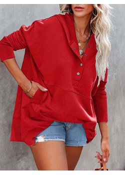 LA Angels Bluza w kolorze czerwonym ze sklepu Limango Polska w kategorii Bluzy damskie - zdjęcie 185545140