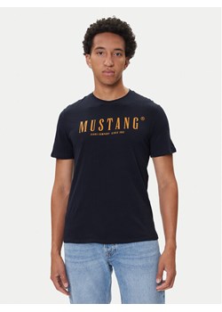 Mustang T-Shirt Austin 1016853 Granatowy Regular Fit ze sklepu MODIVO w kategorii T-shirty męskie - zdjęcie 185545382