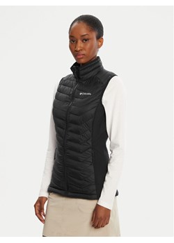 Columbia Bezrękawnik Powder Pass Vest EK0192 Czarny Regular Fit ze sklepu MODIVO w kategorii Kamizelki damskie - zdjęcie 185545393