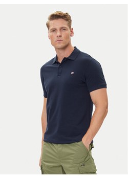 Petrol Industries Polo M-ROS-POL002 Granatowy Regular Fit ze sklepu MODIVO w kategorii T-shirty męskie - zdjęcie 185545430
