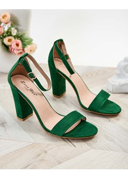 Royalfashion Sandały na słupku Annie ze sklepu royalfashion.pl w kategorii Sandały damskie - zdjęcie 185545982