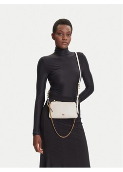 Torebka PINKO Double Mini Al 25-26 PLTT 105359 A0QO Biały ze sklepu eobuwie.pl w kategorii Listonoszki - zdjęcie 185547283