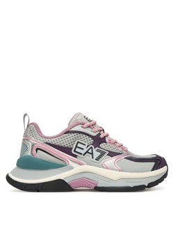 Sneakersy EA7 Emporio Armani X8X249 XK446 MZ223 Fioletowy ze sklepu eobuwie.pl w kategorii Buty sportowe damskie - zdjęcie 185547320