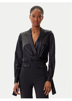 Elisabetta Franchi Body CB-007-57E2-V490 Czarny Regular Fit ze sklepu MODIVO w kategorii Bluzki damskie - zdjęcie 185548151