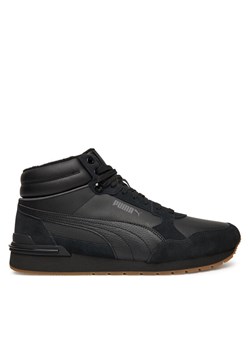 Puma Sneakersy St Runner V4 Mid Sd 402894 01 Czarny ze sklepu MODIVO w kategorii Buty sportowe męskie - zdjęcie 185548200