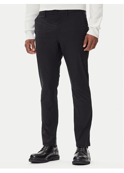Calvin Klein Spodnie materiałowe LV04LB610G Czarny Slim Fit ze sklepu MODIVO w kategorii Spodnie męskie - zdjęcie 185548240