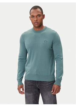 BOSS Sweter Kanovano_S 50527583 Zielony Regular Fit ze sklepu MODIVO w kategorii Swetry męskie - zdjęcie 185548264