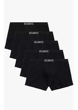 Atlantic 5-pack bokserki męskie bawełniane 5BMH-011-CZARNY, Kolor czarny, Rozmiar L, ATLANTIC ze sklepu Primodo w kategorii Majtki męskie - zdjęcie 185549063