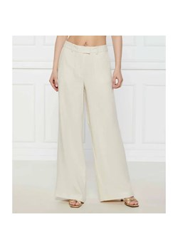 Marc O' Polo Lniane spodnie | Relaxed fit ze sklepu Gomez Fashion Store w kategorii Spodnie damskie - zdjęcie 185550291