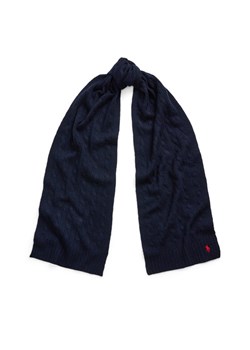 Szalik Polo Ralph Lauren 455956296009 Granatowy ze sklepu eobuwie.pl w kategorii Szaliki i chusty damskie - zdjęcie 185550491