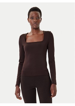 Vero Moda Bluzka Million 10334613 Brązowy Regular Fit ze sklepu MODIVO w kategorii Bluzki damskie - zdjęcie 185550700