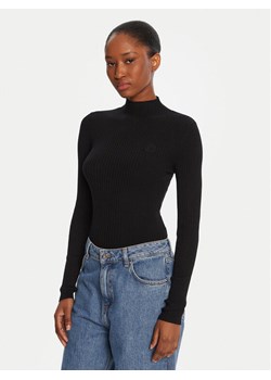 HUGO Sweter Sarmie_B 50522578 Czarny Slim Fit ze sklepu MODIVO w kategorii Swetry damskie - zdjęcie 185550711