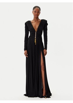 Elisabetta Franchi Sukienka wieczorowa AB-R40-57E2-V850 Czarny Regular Fit ze sklepu MODIVO w kategorii Sukienki - zdjęcie 185550791