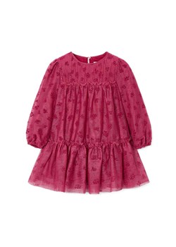 Mayoral Sukienka elegancka 4919 Różowy Regular Fit ze sklepu MODIVO w kategorii Sukienki dziewczęce - zdjęcie 185550804