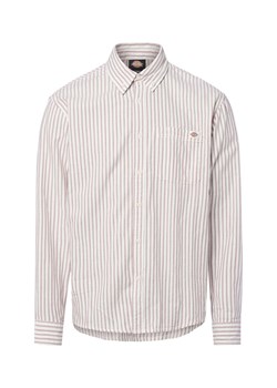 Dickies Koszula męska - Gallatin Mężczyźni Comfort Fit Bawełna écru w paski ze sklepu vangraaf w kategorii Koszule męskie - zdjęcie 185551820