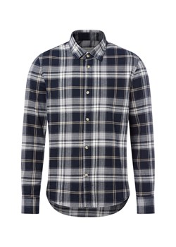 Tom Tailor Denim Męska koszula casual Mężczyźni Comfort Fit Bawełna granatowy w kratkę ze sklepu vangraaf w kategorii Koszule męskie - zdjęcie 185551833