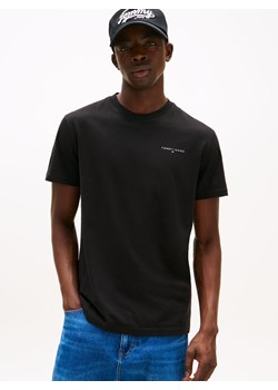 Tommy Jeans Koszulka damska Kobiety Bawełna czarny jednolity ze sklepu vangraaf w kategorii T-shirty męskie - zdjęcie 185551860