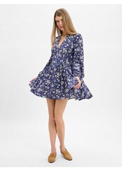 Polo Ralph Lauren Sukienka damska Kobiety wiskoza granatowy wzorzysty ze sklepu vangraaf w kategorii Sukienki - zdjęcie 185551892