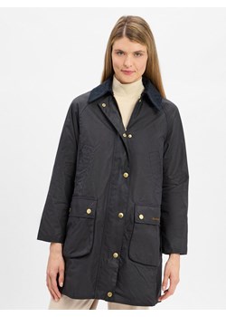 Barbour Kurtka damska - Long Beadnell Kobiety Bawełna granatowy jednolity ze sklepu vangraaf w kategorii Płaszcze damskie - zdjęcie 185551922