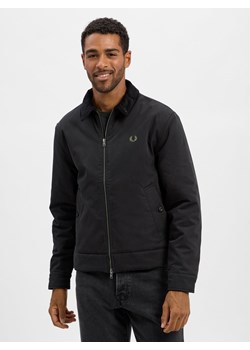 Fred Perry Kurtka męska Mężczyźni czarny jednolity ze sklepu vangraaf w kategorii Kurtki męskie - zdjęcie 185551924