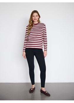 Reserved - Bawełniany longsleeve - wielobarwny ze sklepu Reserved w kategorii Bluzki damskie - zdjęcie 185552833