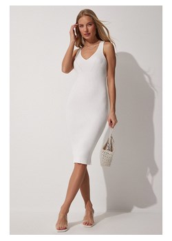 Happiness Istanbul Sukienka &quot;Happiness Istanbul&quot; w kolorze białym ze sklepu Limango Polska w kategorii Sukienki - zdjęcie 185555324