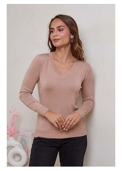 Soft Cashmere Sweter w kolorze karmelowym ze sklepu Limango Polska w kategorii Swetry damskie - zdjęcie 185555430