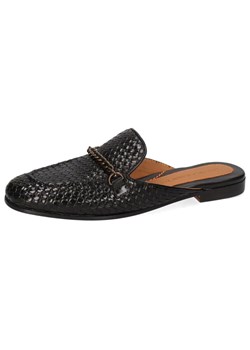 MELVIN &amp; HAMILTON Skórzane chodaki &quot;Scarlett 77&quot; w kolorze czarnym ze sklepu Limango Polska w kategorii Klapki damskie - zdjęcie 185556411