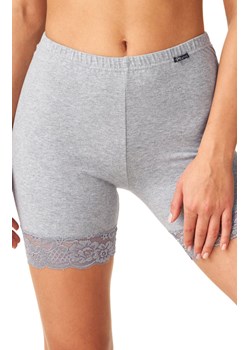 Jasnoszare szorty z koronką Hot Touch LXU 729 1, Kolor jasnoszary, Rozmiar S, Key ze sklepu Intymna w kategorii Majtki damskie - zdjęcie 185558270