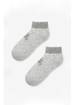 Marilyn niskie ciepłe skarpetki damskie w kropki Angora Footies Terry X49, Kolor jasnoszary, Rozmiar uniwersalny, Marilyn ze sklepu Intymna w kategorii Skarpetki damskie - zdjęcie 185558351