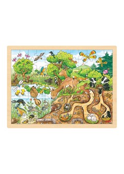 Goki 96-częściowy zestaw puzzli - 3+ - id: 5801903 - marki Goki - 185561514 Goki 96-częściowy zestaw puzzli - 3+ ze sklepu Limango Polska w kategorii Puzzle - zdjęcie 185561514