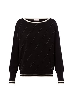 Liu Jo Collection Sweter damski z dzianiny Kobiety czarny jednolity ze sklepu vangraaf w kategorii Swetry damskie - zdjęcie 185561964