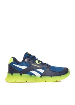 Sneakersy Reebok EO-ZIG N GLOW 2 ELASTIC LACE 100231957 Granatowy ze sklepu eobuwie.pl w kategorii Buty sportowe dziecięce - zdjęcie 185562110