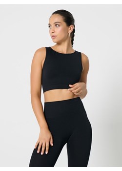 Sinsay - Top sportowy - czarny - id: 487HO-99X - marki Sinsay - 185563761 Sinsay - Top sportowy - czarny ze sklepu Sinsay w kategorii Bluzki damskie - zdjęcie 185563761