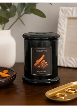 Sinsay - Świeca zapachowa Sandalwood - czarny ze sklepu Sinsay w kategorii Dom - zdjęcie 185563824