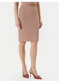 Guess Spódnica mini W5YD64 KAQL2 Beżowy Regular Fit ze sklepu MODIVO w kategorii Spódnice - zdjęcie 185564390