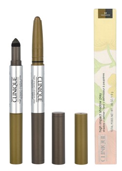 Clinique Cień do powiek w kredce &quot;Impact Duo - #02 Mixed Greens&quot; - 1,9 g ze sklepu Limango Polska w kategorii Cienie do powiek - zdjęcie 185565471