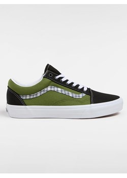 Vans Skórzane sneakersy &quot;Old Skool&quot; w kolorze oliwkowym ze sklepu Limango Polska w kategorii Trampki damskie - zdjęcie 185565892
