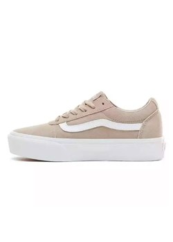 Vans Skórzane sneakersy &quot;Ward Platform&quot; w kolorze beżowym ze sklepu Limango Polska w kategorii Buty sportowe damskie - zdjęcie 185565934