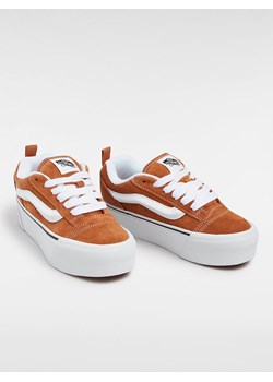 Vans Skórzane sneakersy &quot;Knu Stack&quot; w kolorze musztardowym ze sklepu Limango Polska w kategorii Trampki damskie - zdjęcie 185566030