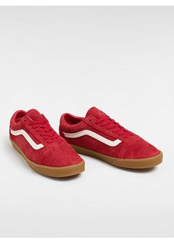 Vans Skórzane sneakersy &quot;Old Skool Lowpro&quot; w kolorze czerwonym ze sklepu Limango Polska w kategorii Trampki damskie - zdjęcie 185566113