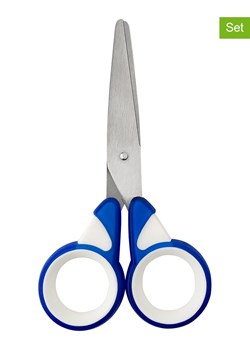 Faber-Castell Nożyczki szkolne (2 szt.) w kolorze niebiesko-białym ze sklepu Limango Polska w kategorii Zabawki - zdjęcie 185566234