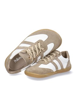 Skórzane buty damskie Pollonus Barefoot 5-1774-003 Cappucino+ Biały ze sklepu butyolivier w kategorii Buty sportowe damskie - zdjęcie 185567703